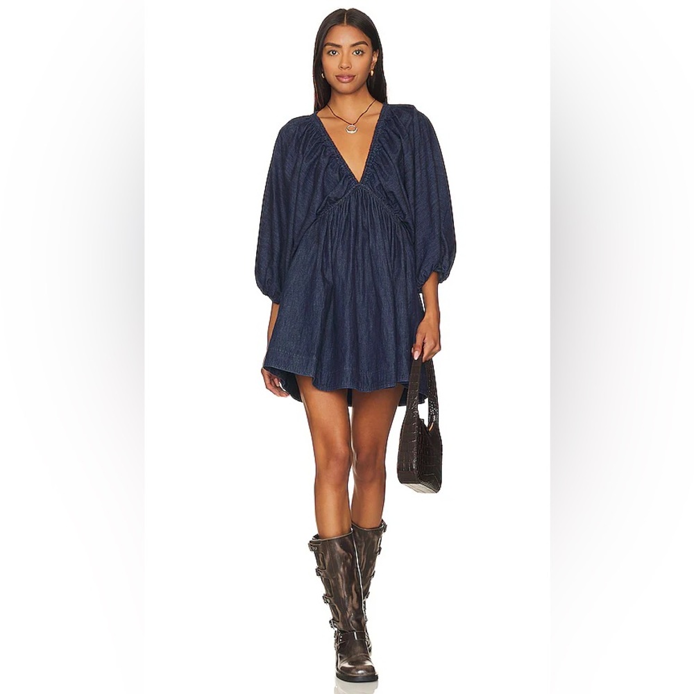 Free people Portia denim mini
